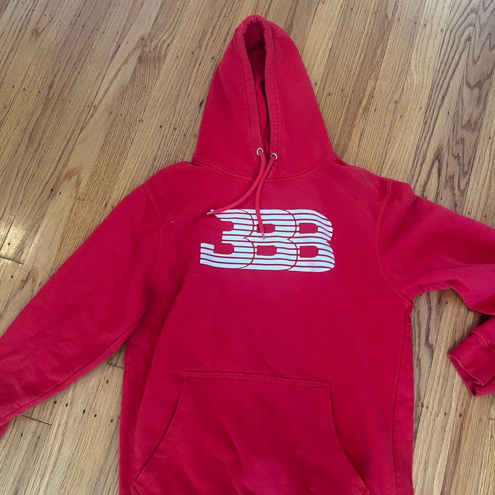 BBB White Sweaters with Bold Logo